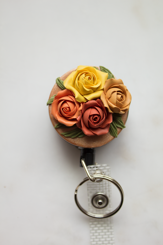 Yellow/Orange hues Roses Bouquet