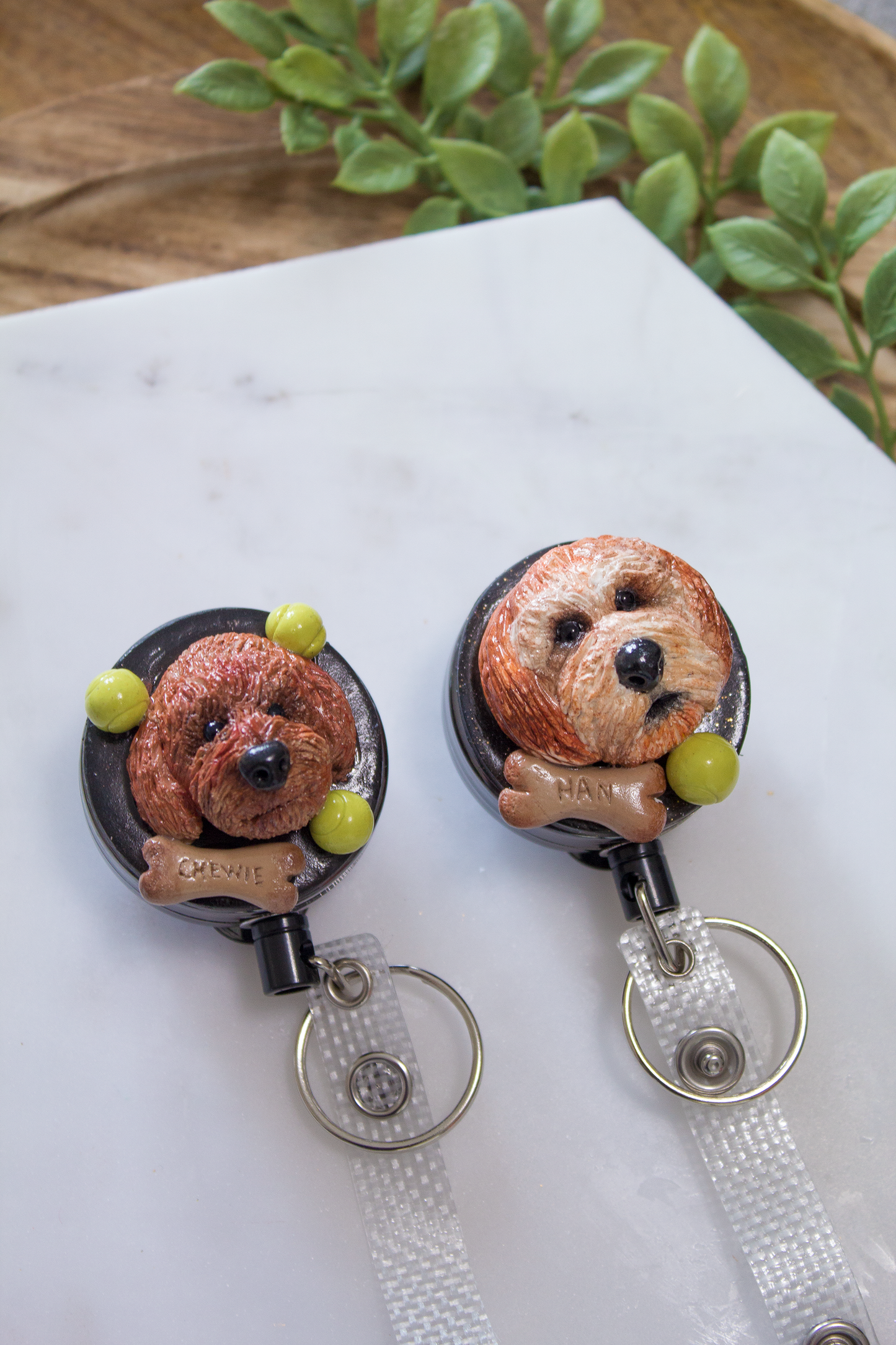 Custom Dog Badge Reels