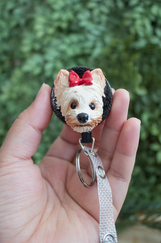 Custom Dog Badge reel